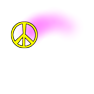 Circling Peace Sign TF2 Unusual effect artwork