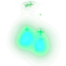 Emerald Allurement TF2 Unusual effect artwork
